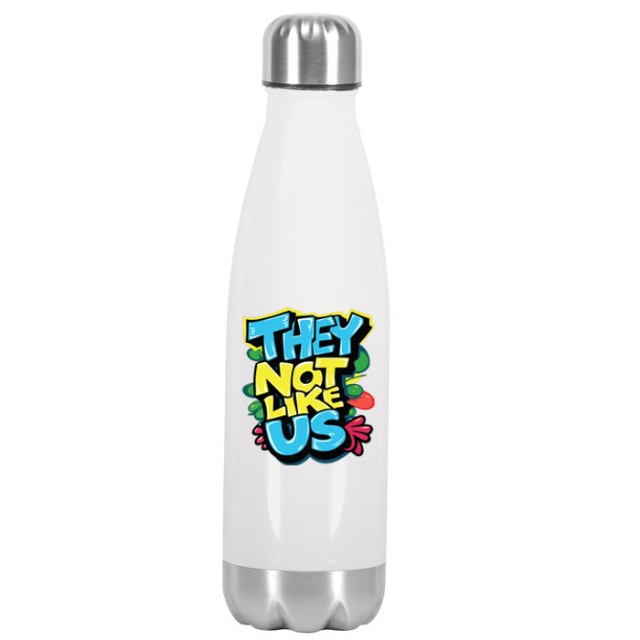 They Not Like Us Stainless Steel Insulated Water Bottle