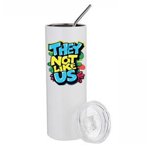 They Not Like Us Stainless Steel Tumbler