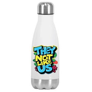 They Not Like Us Stainless Steel Insulated Water Bottle