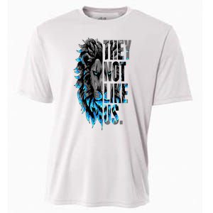 They Not Like Us Touchdown American Football Game Day Lion Cooling Performance Crew T-Shirt