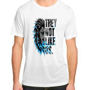 They Not Like Us Touchdown American Football Game Day Lion Adult ChromaSoft Performance T-Shirt