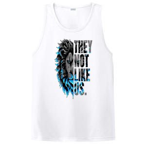 They Not Like Us Touchdown American Football Game Day Lion PosiCharge Competitor Tank