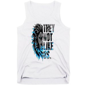 They Not Like Us Touchdown American Football Game Day Lion Tank Top