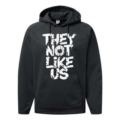 They Not Like Us Performance Fleece Hoodie