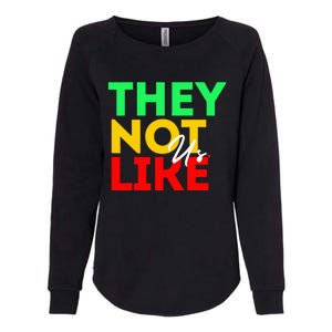 They Not Like Us Womens California Wash Sweatshirt