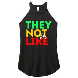 They Not Like Us Women's Perfect Tri Rocker Tank