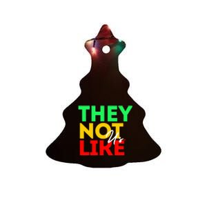 They Not Like Us Ceramic Tree Ornament