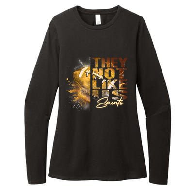 They Not Like Us Saints Womens CVC Long Sleeve Shirt