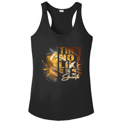 They Not Like Us Saints Ladies PosiCharge Competitor Racerback Tank