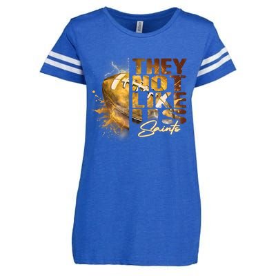 They Not Like Us Saints Enza Ladies Jersey Football T-Shirt