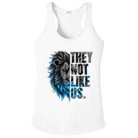 They Not Like Us Touchdown American Football Game Day Lion Ladies PosiCharge Competitor Racerback Tank