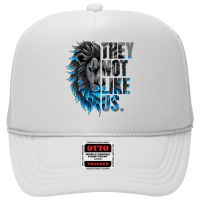 They Not Like Us Touchdown American Football Game Day Lion Trucker Hat