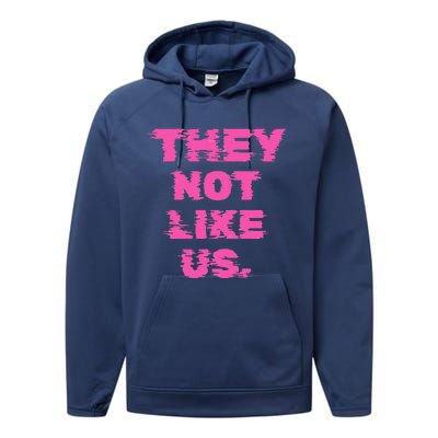 They Not Like Us Performance Fleece Hoodie