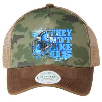 They Not Like Us Lions Grit Legacy Tie Dye Trucker Hat
