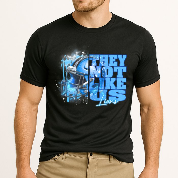 They Not Like Us Lions Grit Performance Shirt