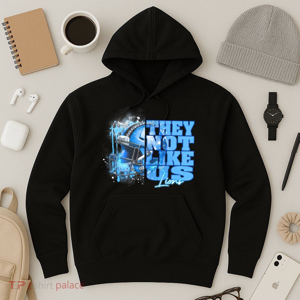 They Not Like Us Lions Grit Hoodie