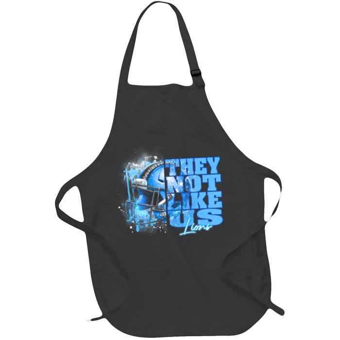 They Not Like Us Lions Grit Apron