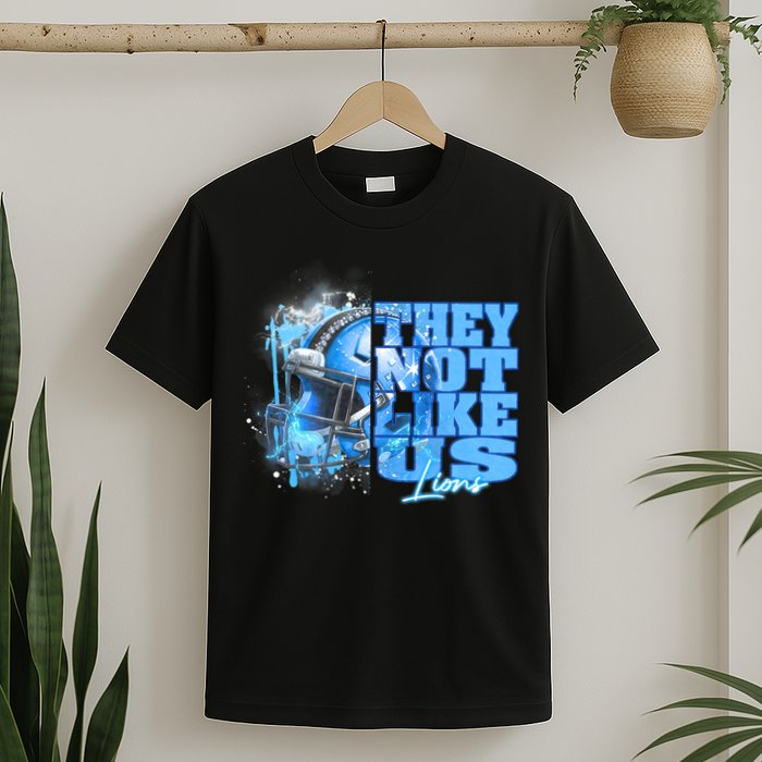 They Not Like Us Lions Grit T-Shirt