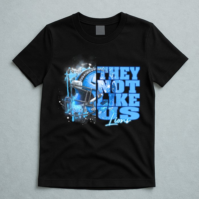 They Not Like Us Lions Grit T-Shirt