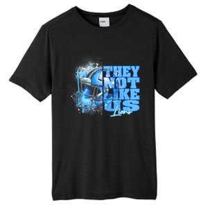 They Not Like Us Lions Grit Tall Fusion ChromaSoft Performance T-Shirt