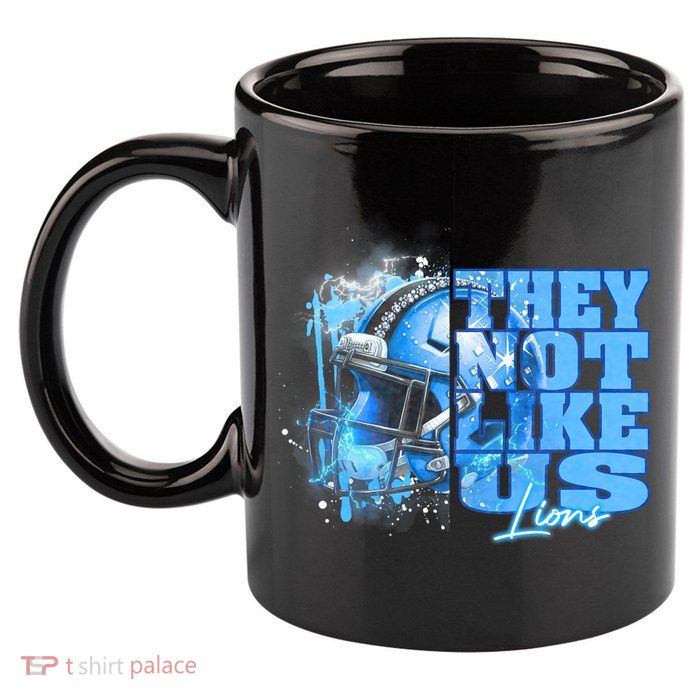 They Not Like Us Lions Grit 11oz C Handle Ceramic Mug