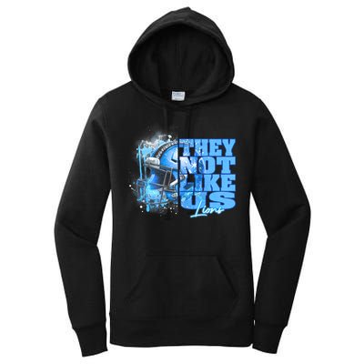 They Not Like Us Lions Grit Women's Pullover Hoodie
