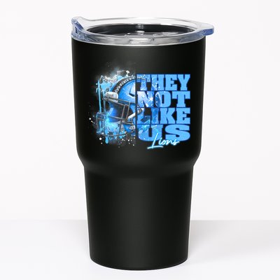 They Not Like Us Lions Grit Tumbler