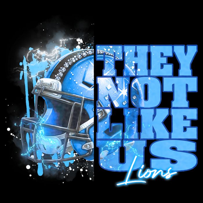 They Not Like Us Lions Grit Tall Sweatshirt