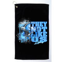 They Not Like Us Lions Grit Golf Towel