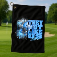 They Not Like Us Lions Grit Golf Towel