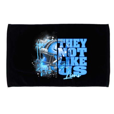 They Not Like Us Lions Grit Microfiber Hand Towel