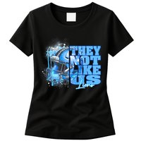 They Not Like Us Lions Grit Womens T-Shirt