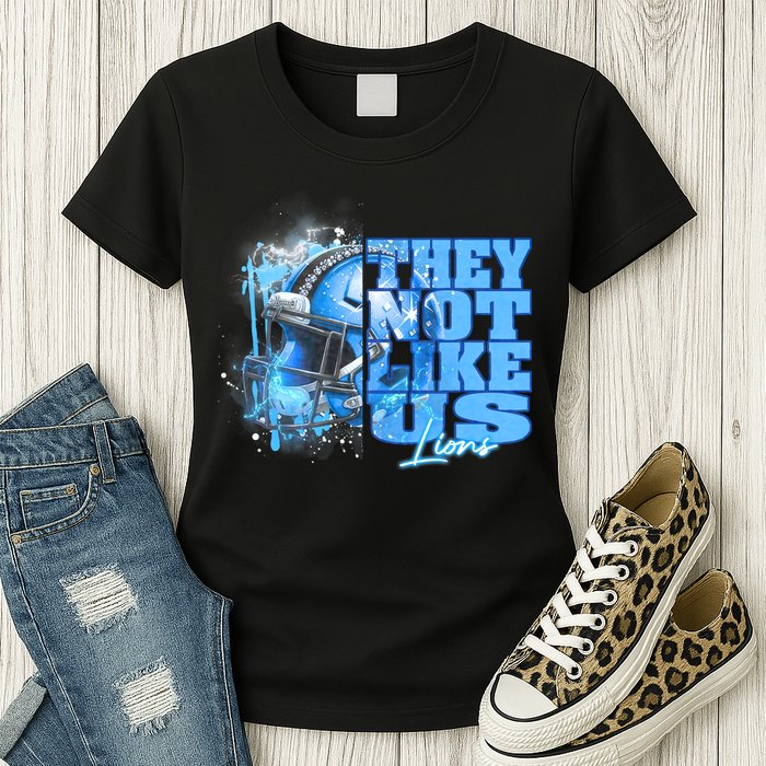 They Not Like Us Lions Grit Womens T-Shirt