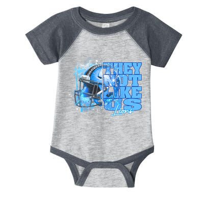 They Not Like Us Lions Grit Infant Baby Jersey Bodysuit