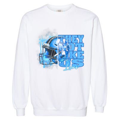 They Not Like Us Lions Grit Garment-Dyed Sweatshirt