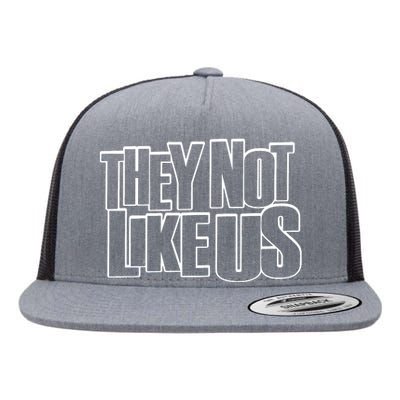 They Not Like Us Kendrick Flat Bill Trucker Hat