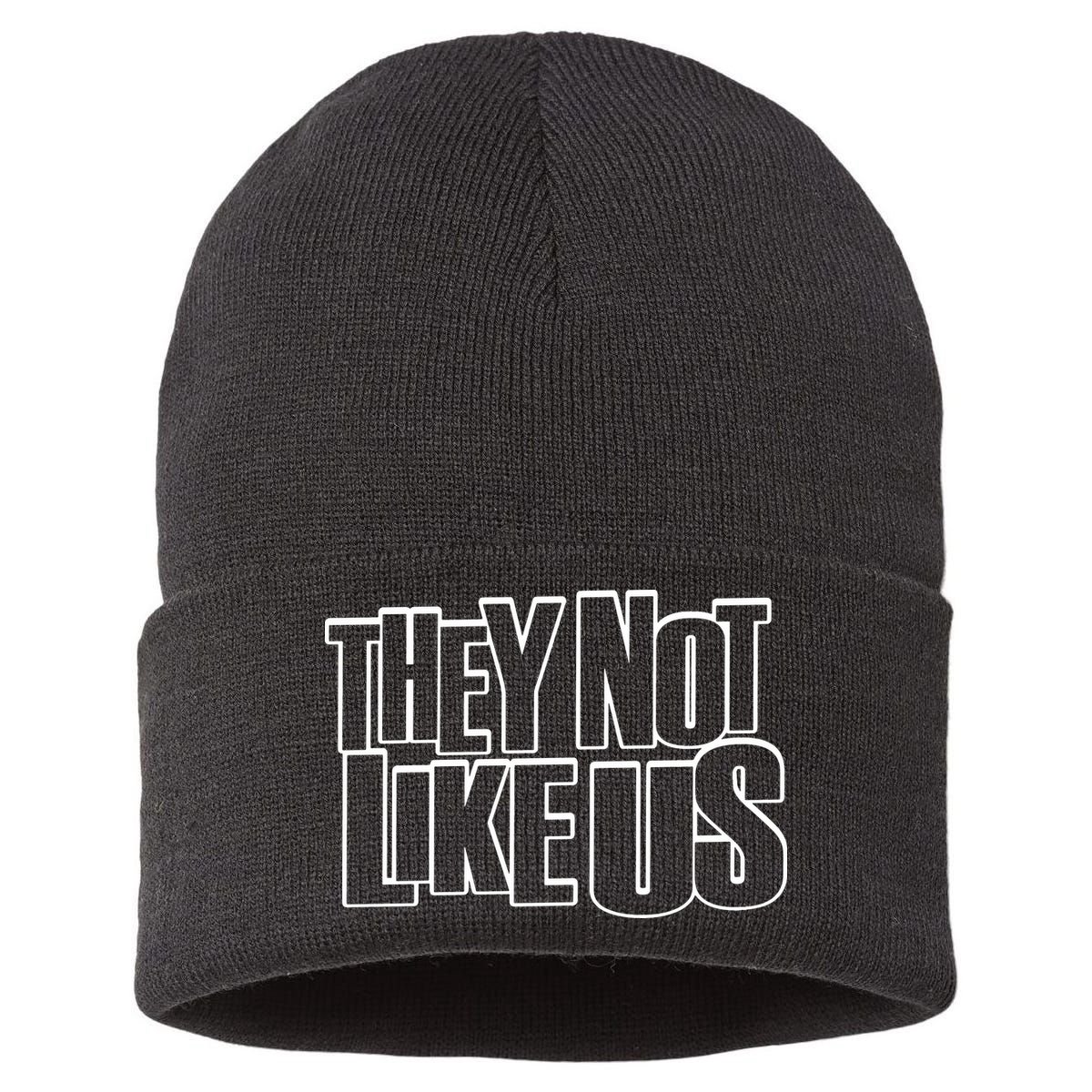 They Not Like Us Kendrick Sustainable Knit Beanie