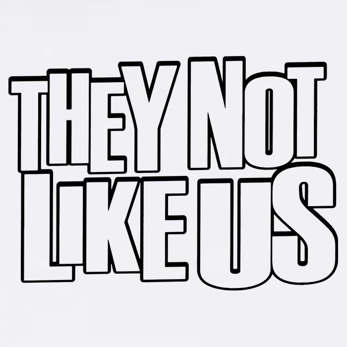 They Not Like Us Kendrick Garment-Dyed Sweatshirt
