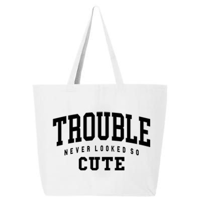 Trouble Never Looked So Cute 25L Jumbo Tote