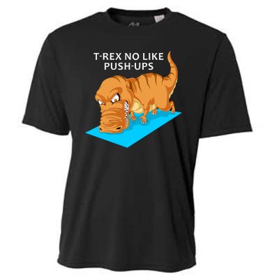 Trex No Like Pushups Cooling Performance Crew T-Shirt