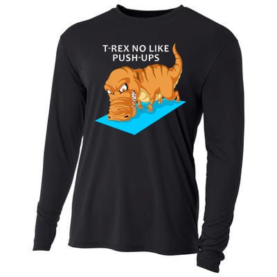 Trex No Like Pushups Cooling Performance Long Sleeve Crew