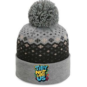 They Not Like Us The Baniff Cuffed Pom Beanie