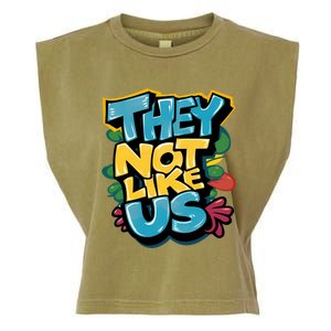 They Not Like Us Garment-Dyed Women's Muscle Tee