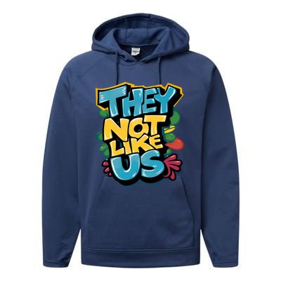 They Not Like Us Performance Fleece Hoodie