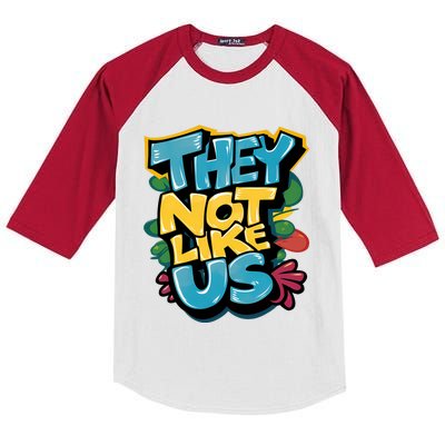 They Not Like Us Kids Colorblock Raglan Jersey