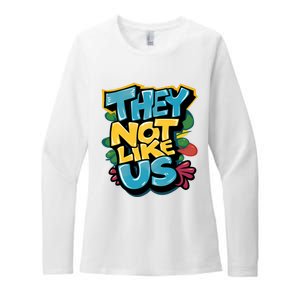 They Not Like Us Womens CVC Long Sleeve Shirt