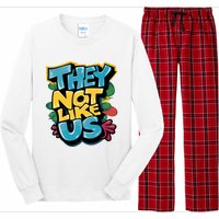 They Not Like Us Long Sleeve Pajama Set