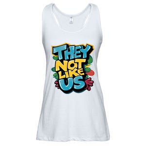 They Not Like Us Ladies Essential Flowy Tank