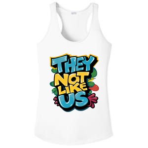 They Not Like Us Ladies PosiCharge Competitor Racerback Tank