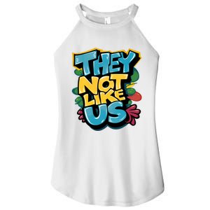 They Not Like Us Women's Perfect Tri Rocker Tank